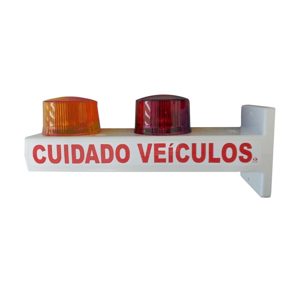 Sinalizador Garagem Toller PVC LED Cupula Bivolt TESG-2L