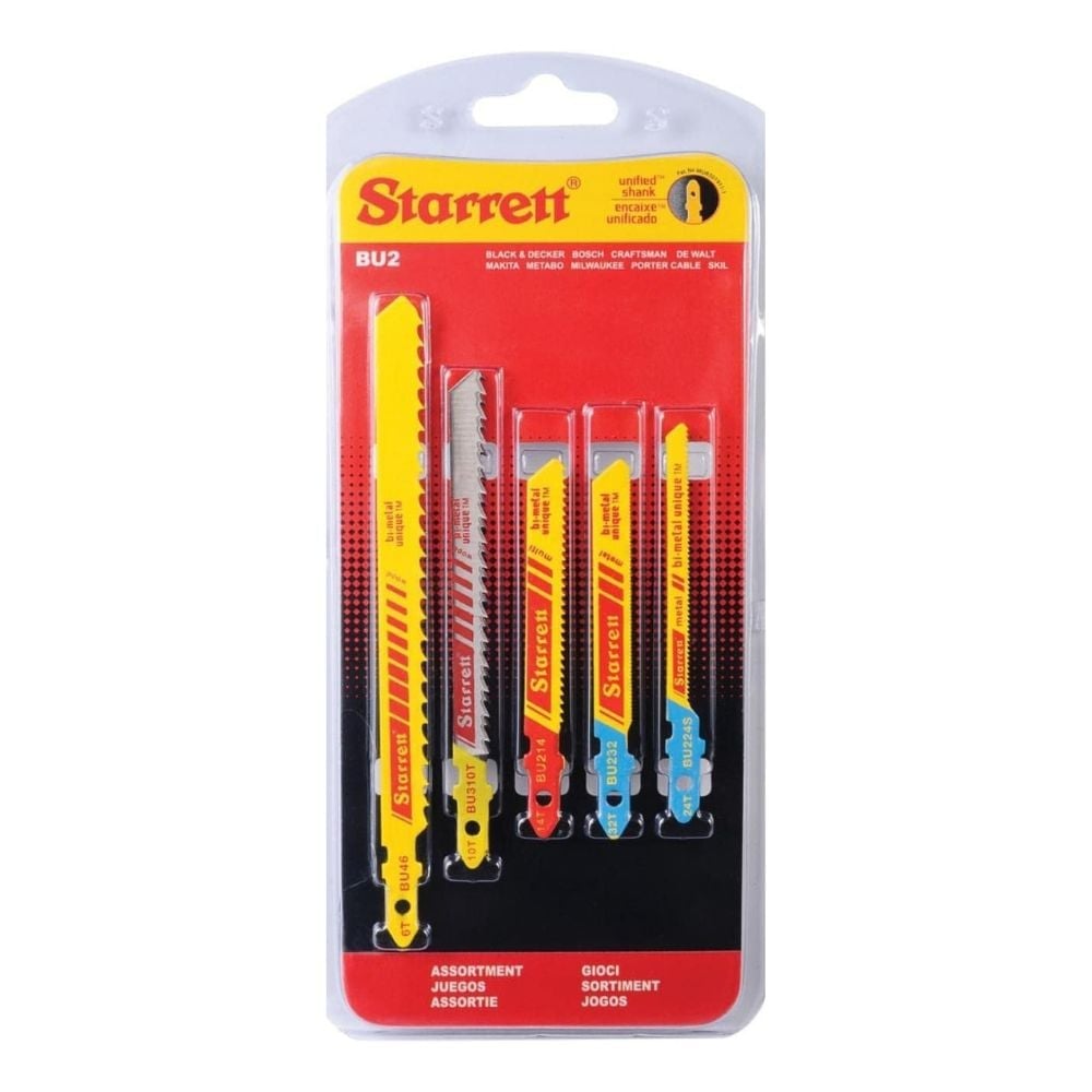 Serra Tico Starrett Multi 5pecas BU2 - imagem 1