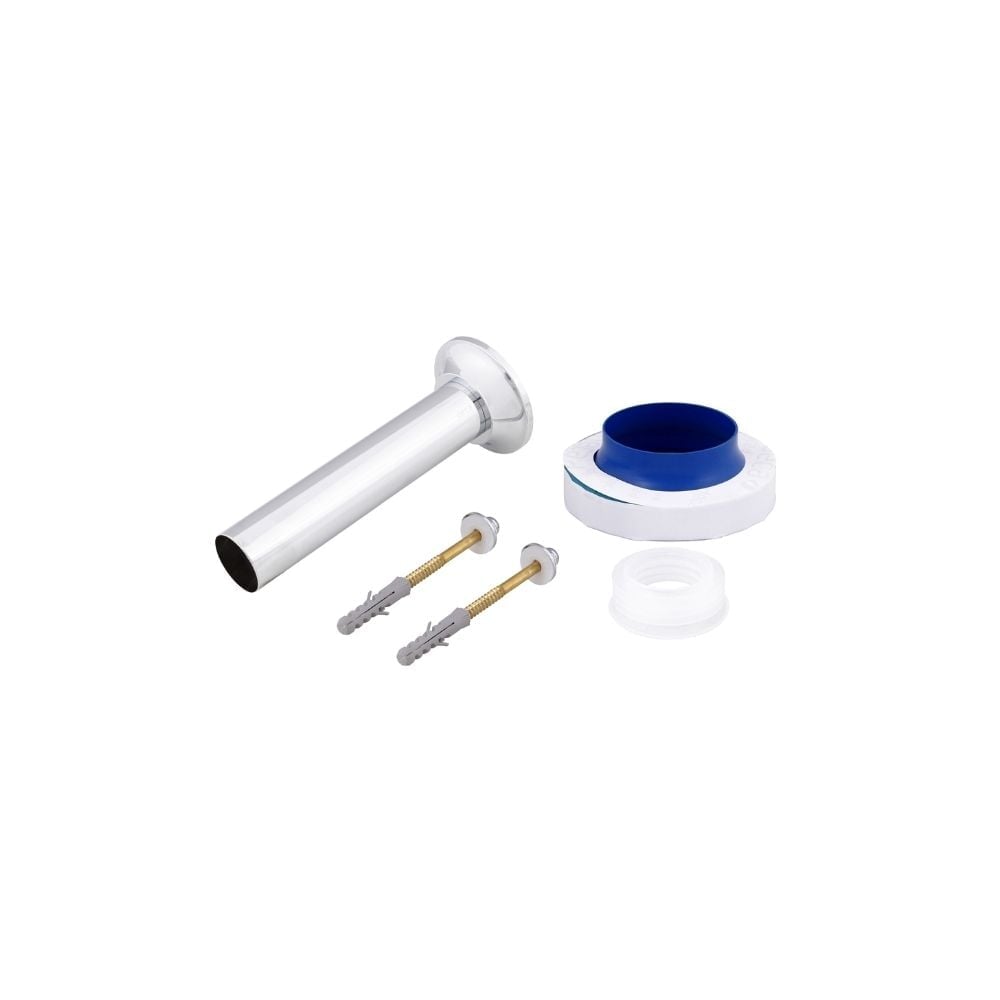 Kit de Instalação Deca para Bacia Convencional Fixação Vertical Cromado - 5 Peças | 1200.C.KIT.P