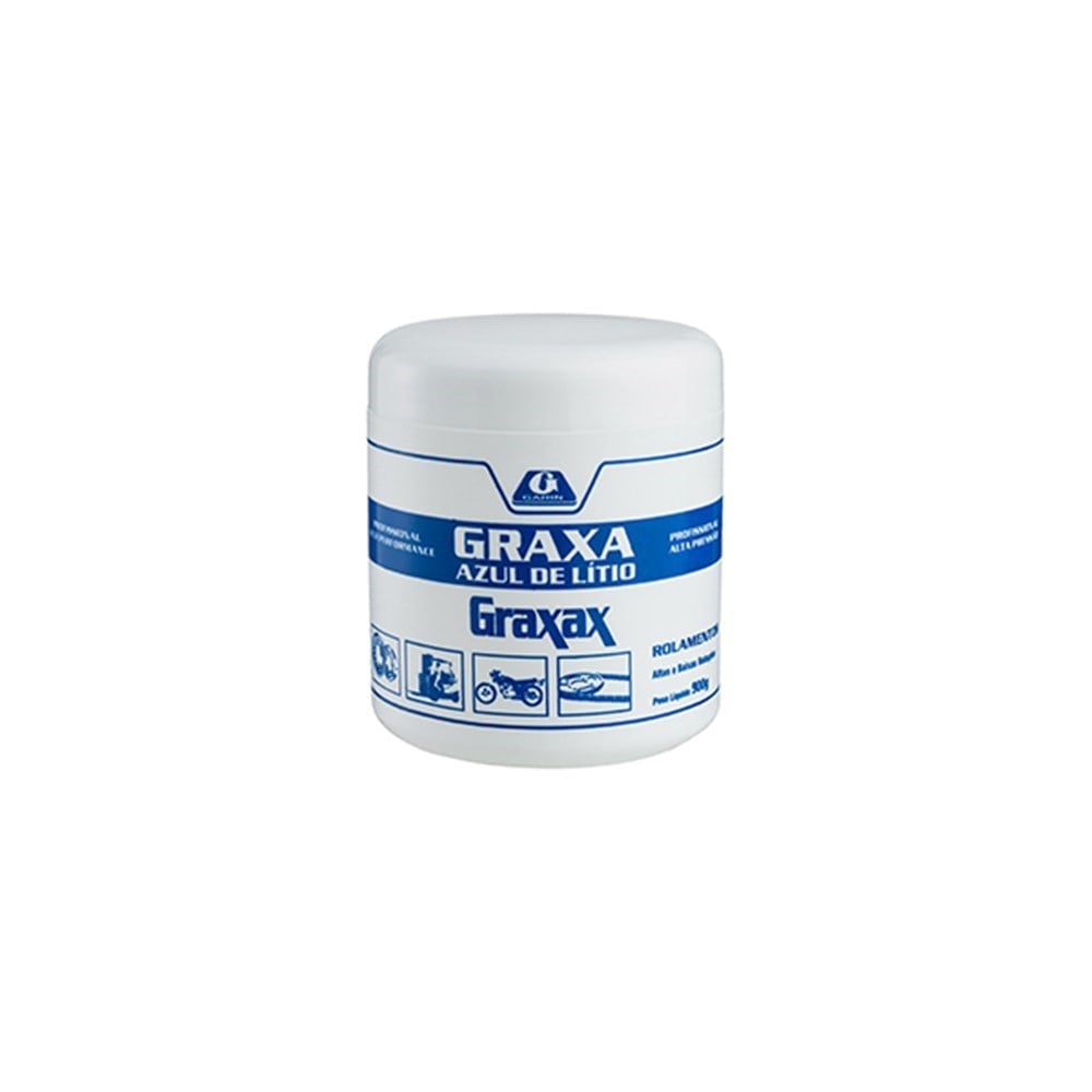 Graxa Lítio Azul Garin para Rolamento 130° 900g - LGLA-900