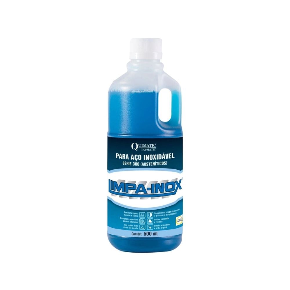 Limpa aço inox Quimatic - 500ml | LI1