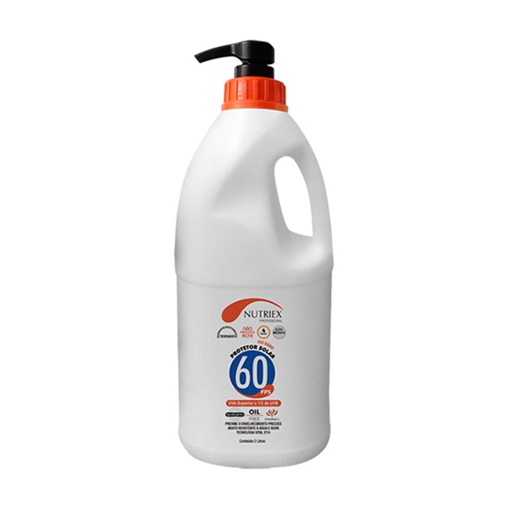 Protetor Solar Fator 60 com 1/3 de Uva 2LT Nutriex 61036