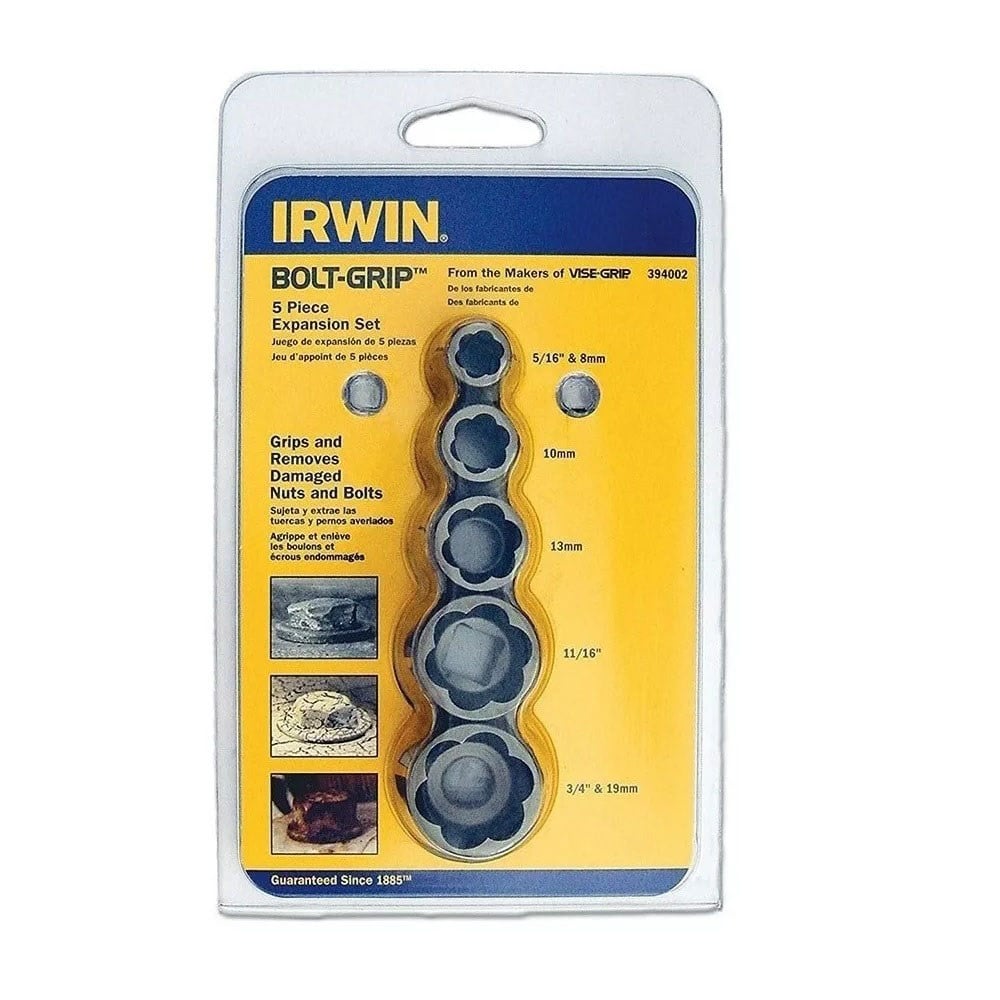 Expansão de Parafuso Porca Irwin com 5pecas 394002