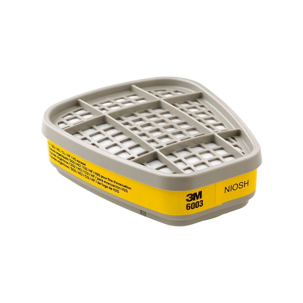 Cartucho para Vapor Orgânico e Gases Acidos 3M 2 Peças H0002129056