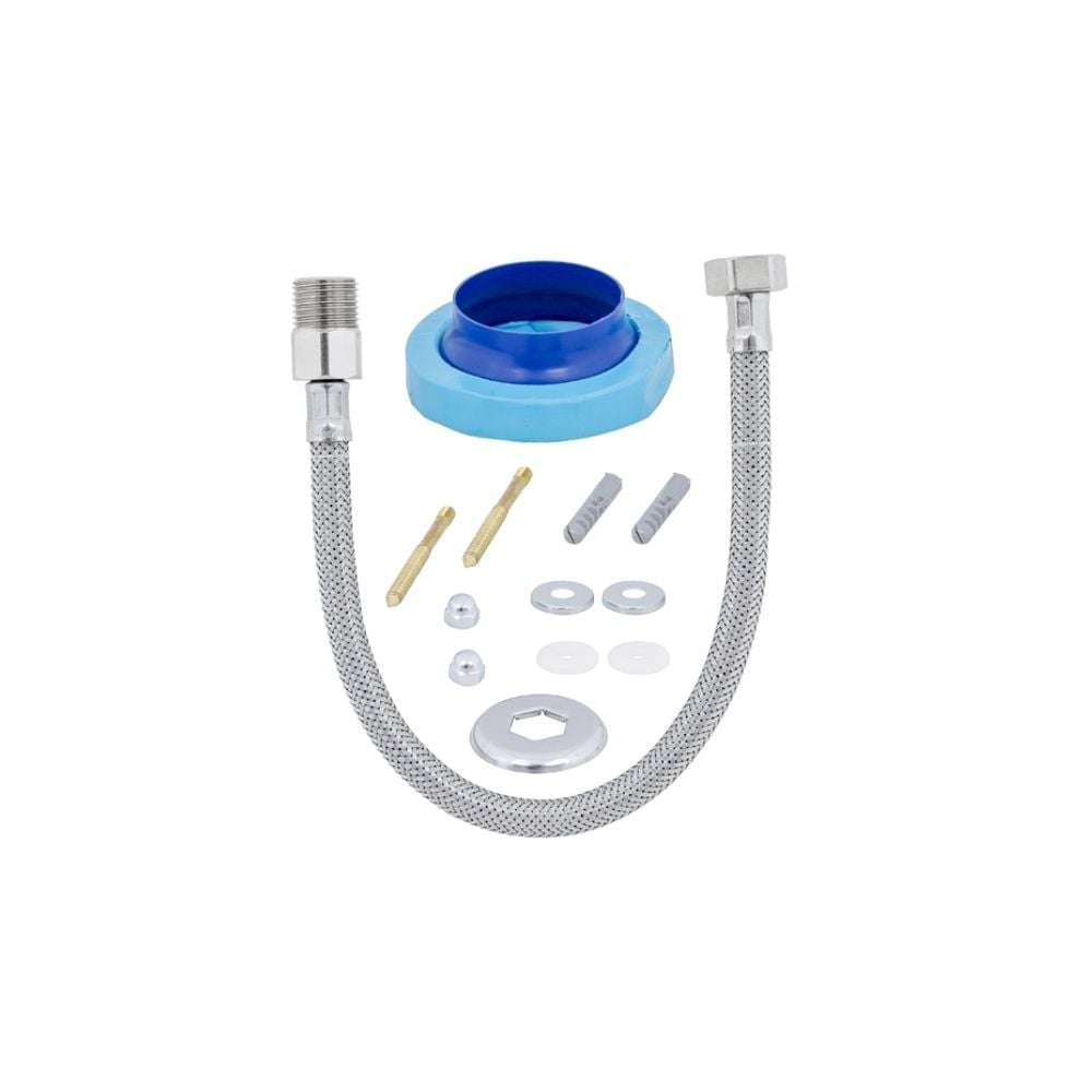Kit Instalação Deca Bacia Caixa Acoplada Vertical Cromado - 5 Peças | 1200.C.KIT.PCD