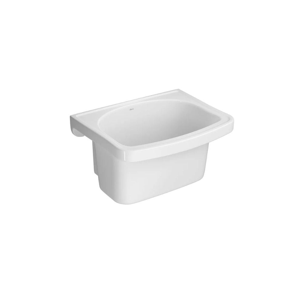 Tanque Louça Deca 50x38CM Branco - Bancada | TQ.01.17 - imagem 1