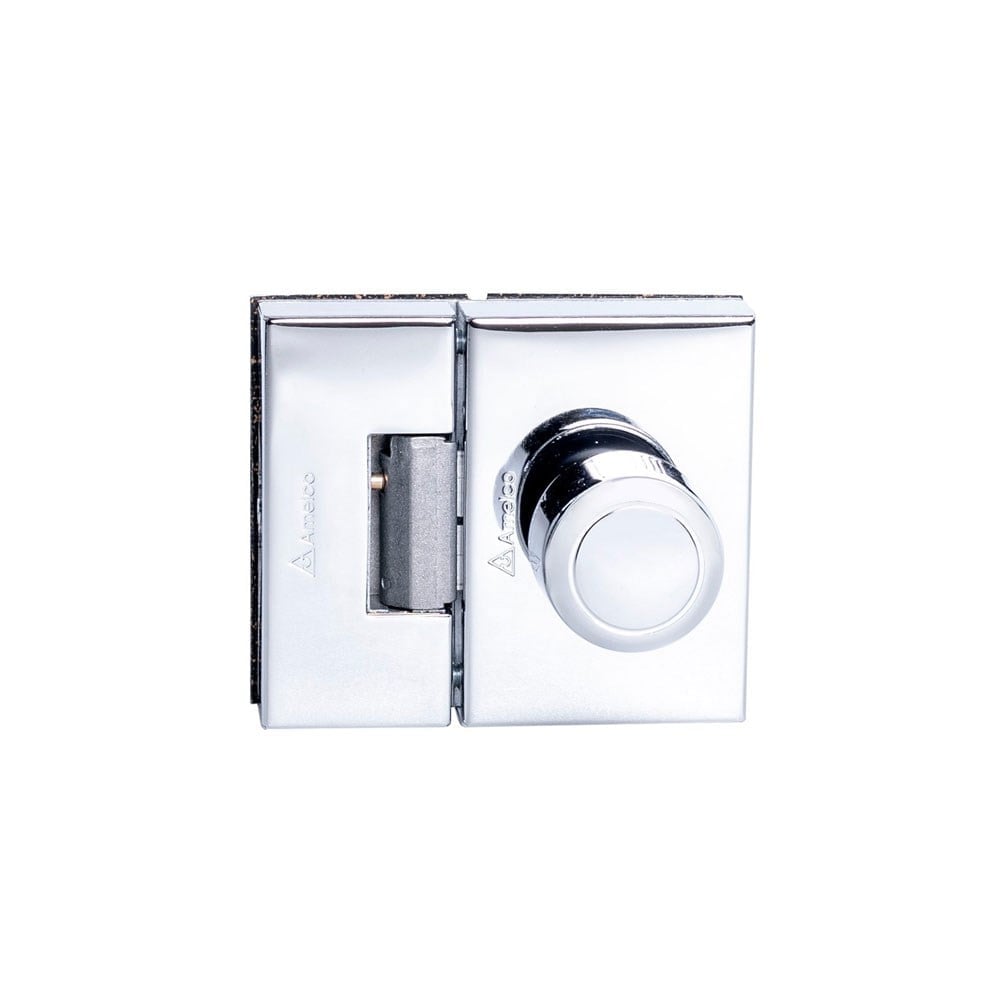 Fechadura Elétrica Amelco Vidro Cromado FV32 Interna | 714721