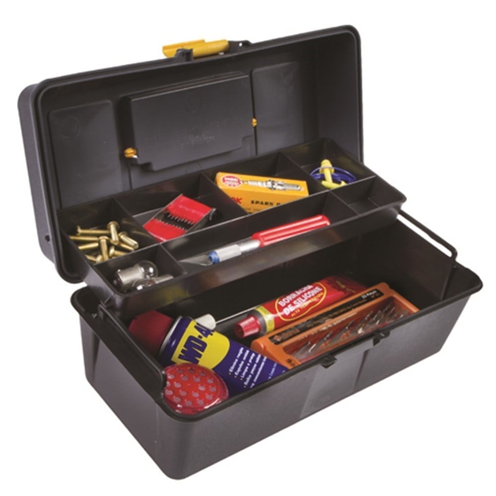 Caixa Ferramenta Emifram 12" com Bandeja EF-353
