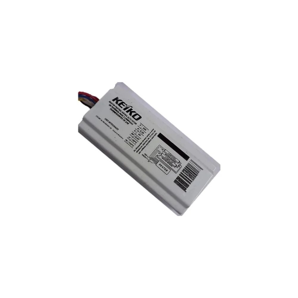 Reator Keiko Partida Rápida Simples 40Wx127V FR401-126A