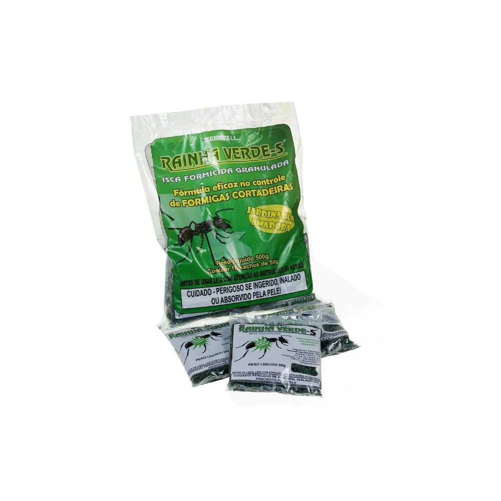 Mata Formiga Rainha Verde 10 Pacotes de 50g | 203314 - imagem 1