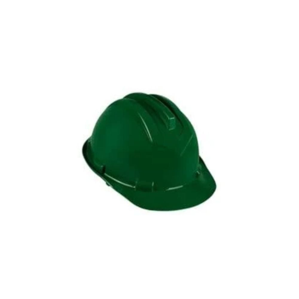 Capacete com Carneira Ledan Plástico Verde 2533 - imagem 1