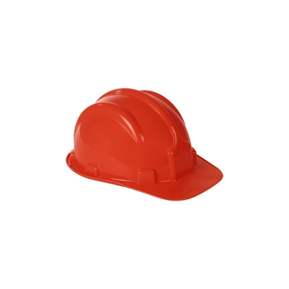 Capacete com Carneira Ledan Plástico Vermelho 2534 - imagem 1