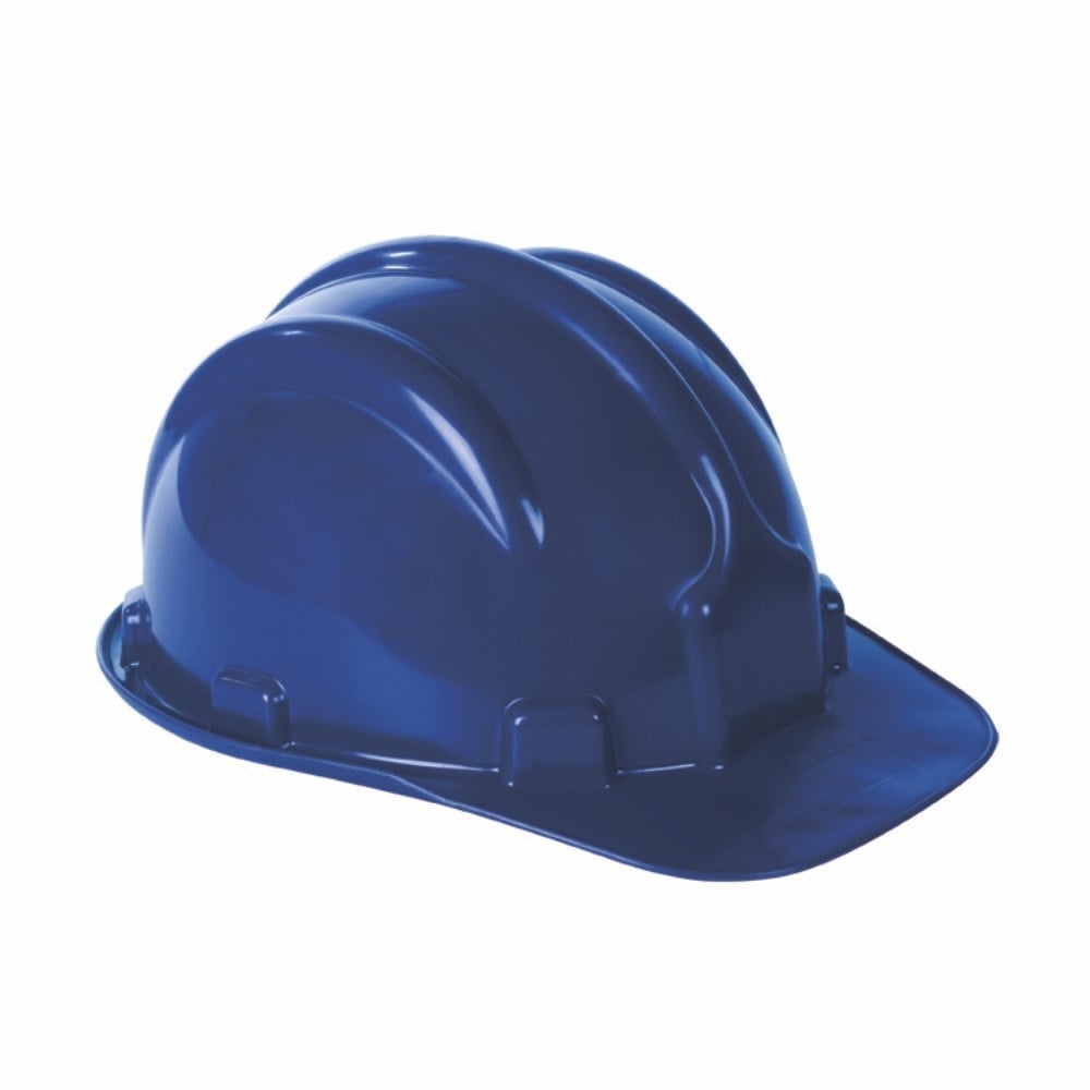 Capacete com Carneira Plastcor Plástico Azul Escuro 70000465