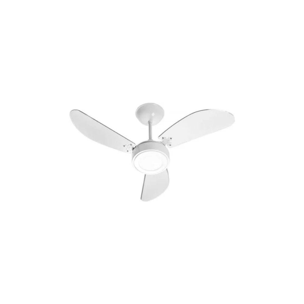 Ventilador de Teto Venti-Delta com Luminária LED New Light 6000K 3 Pás Branco 127V | 383182 - imagem 1